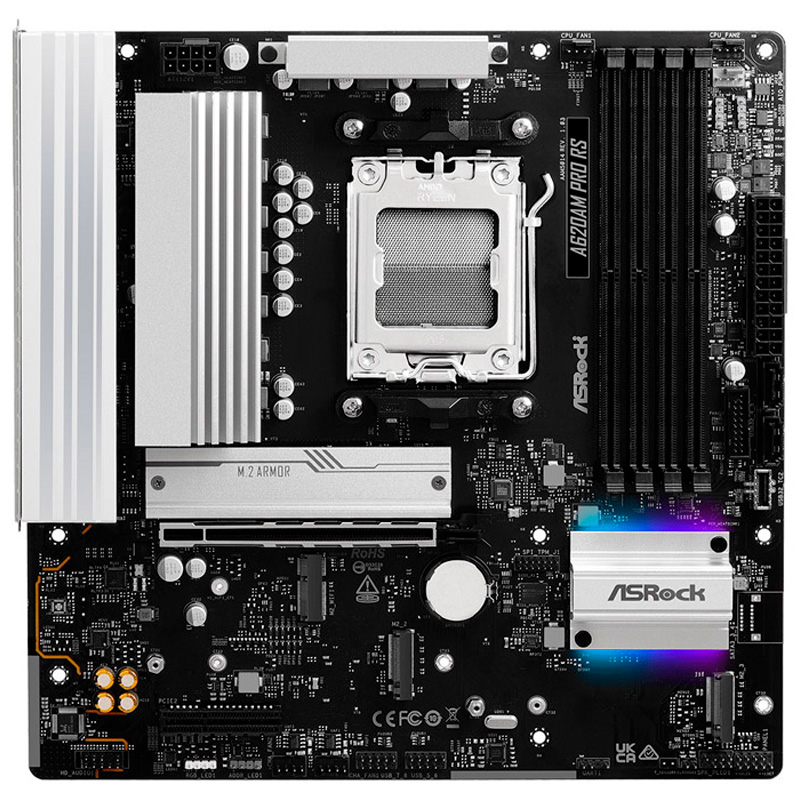 ASRock A620AM Pro RS Socket AM5 - Imagen 2