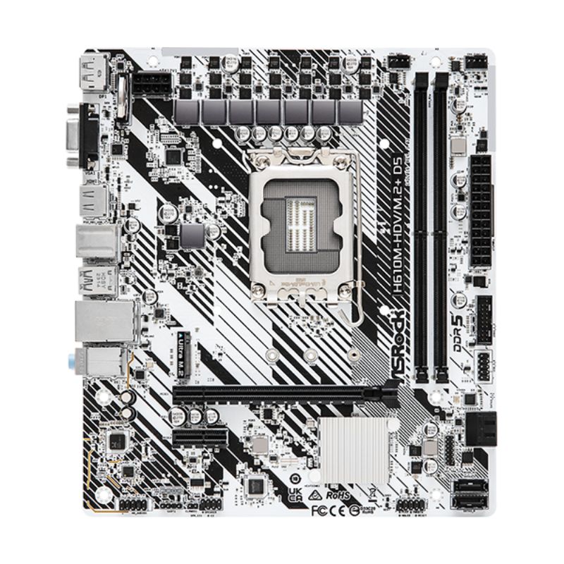 ASRock H610M-HDV M.2 Socket 1700 - Imagen 2