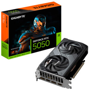 Gigabyte GeForce RTX 5050 WindForce OC 8GB GDDR6 DLSS4