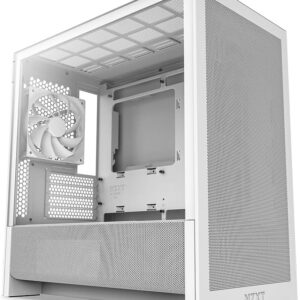 NZXT H3 Flow (2025) mATX Blanco