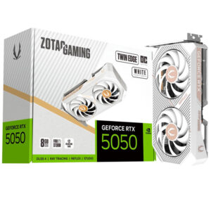 Zotac Gaming GeForce RTX 5050 Twin Edge OC White Edition 8GB GDDR6